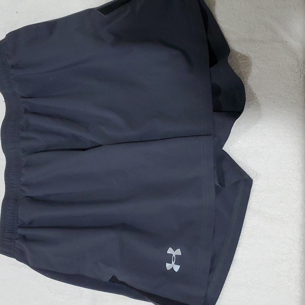 Under Armour running short. Extra Large color Grey